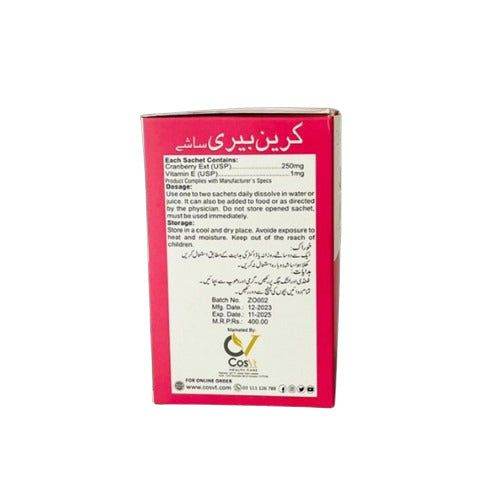 Cosvt Cranberry Sachets Natural Extract