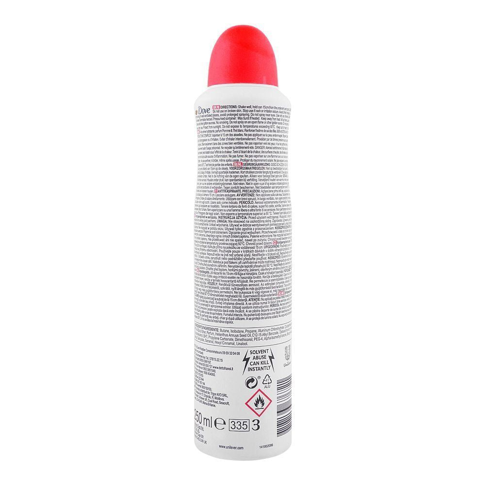 Dove Go Fresh Apple & White Tea Scent Anti-Perspirant Deodorant, 150ml