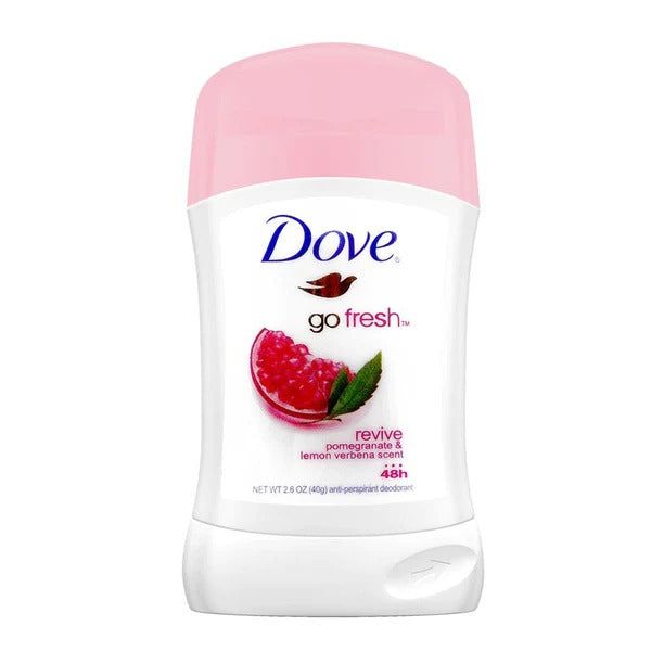 Dove Go Fresh Revive Pomegranate 48H Anti-Perspirant Deodorant Stick, 40g