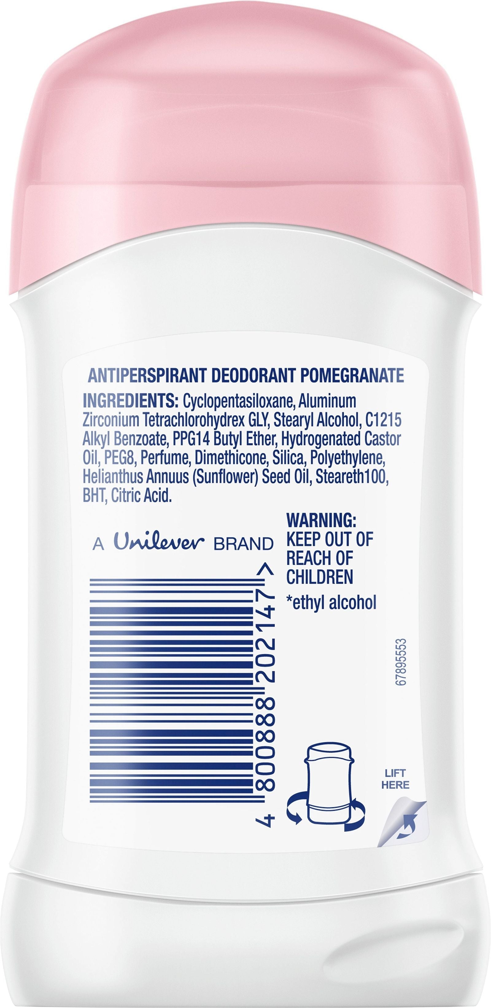 Dove Go Fresh Revive Pomegranate 48H Anti-Perspirant Deodorant Stick, 40g