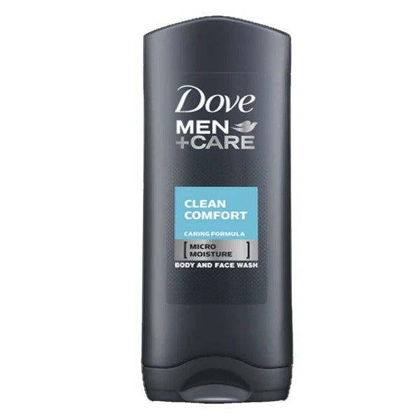 Dove Men + Care Clean Comfort Hydrating Body + Face Wash, 400ml