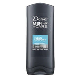 Dove Men + Care Clean Comfort Hydrating Body + Face Wash, 400ml
