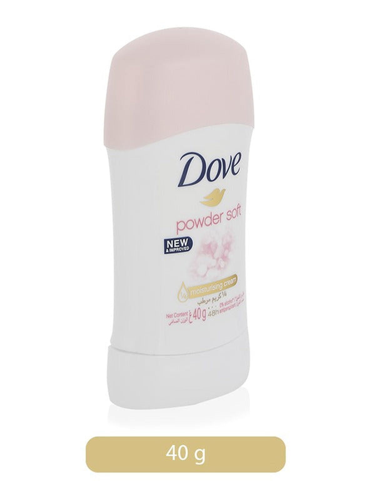 Dove Powder Soft 48H Anti-Perspirant Deodorant Stick For Women, 40g