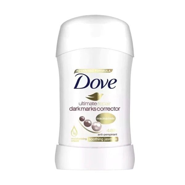 Dove Ultimate Repair 48H Anti-Perspirant Soothing Jasmine Deodorant Stick, 40g