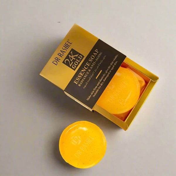 Dr.Rashel 24K Gold Radiance & Anti Aging Essence Soap - 100gms