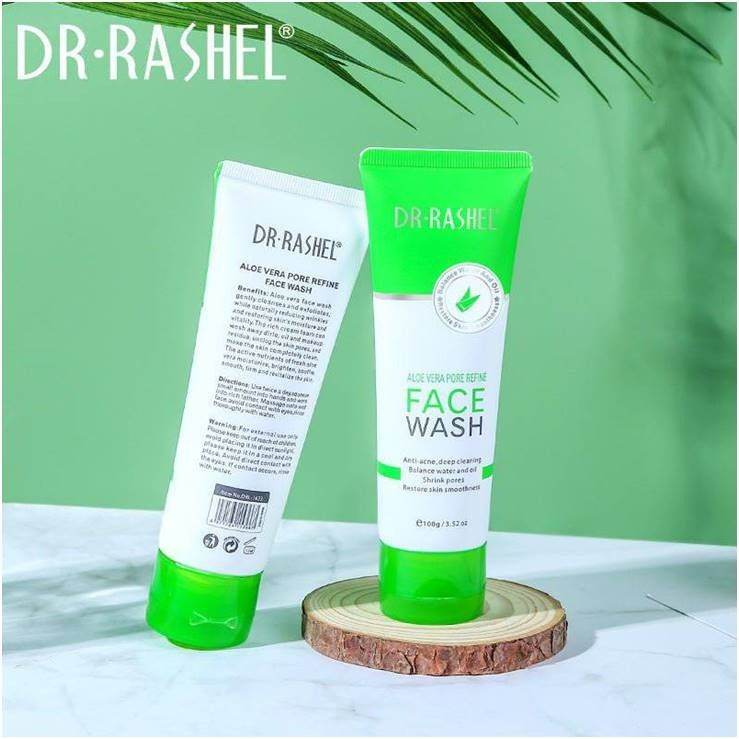 Dr.Rashel Aloe Vera Pore Refine Face Wash 100G