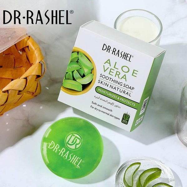 Dr.Rashel Aloe Vera Soothing Skin Natural Soap - 100gms
