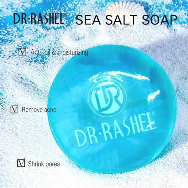 Dr.Rashel Detoxifies Pores Sea Salt Soap - 100gms