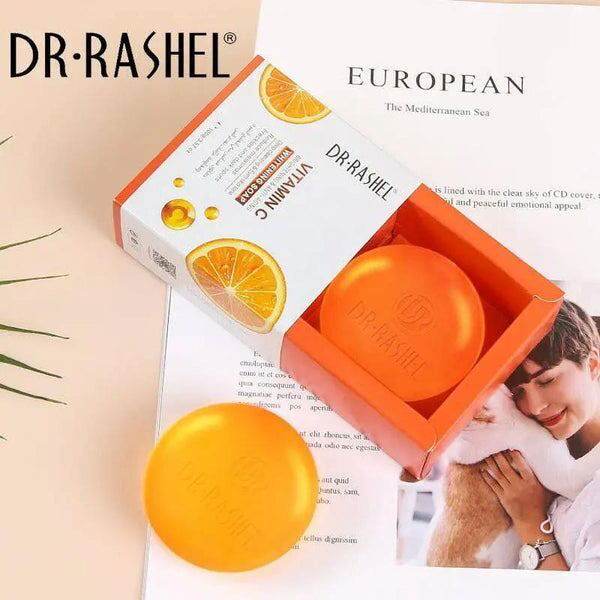 Dr.Rashel Vitamin C Brightening & Anti Aging Whitening Soap - 100gms