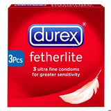 Durex Fetherlite Ultra Thin Condoms 3-Pack
