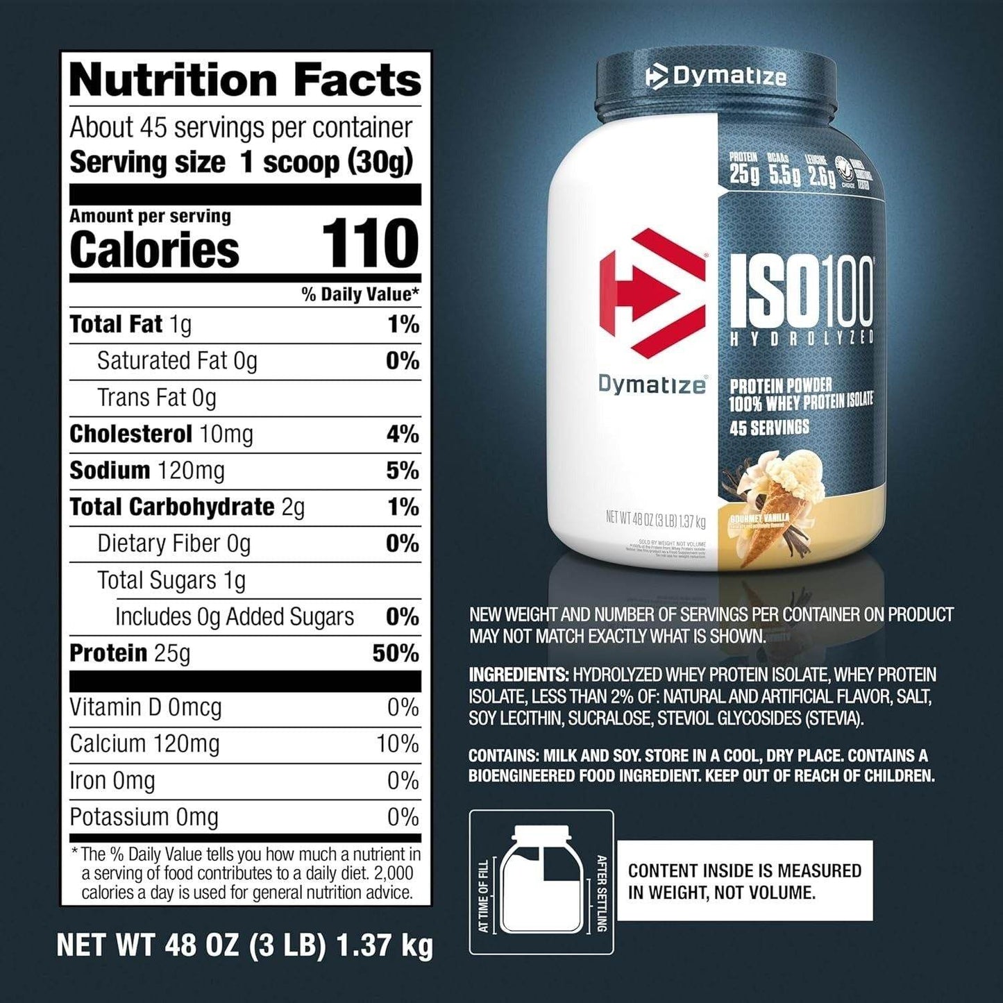 Dymatize ISO 100 - 5lbs
