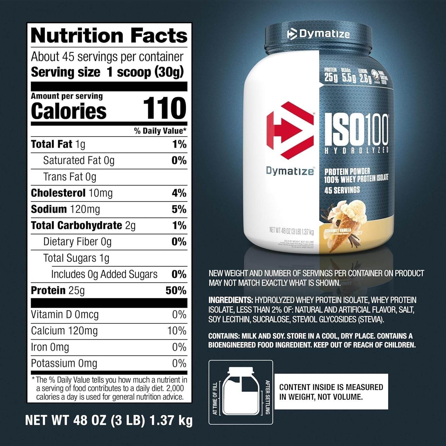 Dymatize ISO 100 - 5lbs