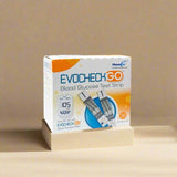 EVOCHECK GO BLOOD GLUCOSE TEST STRIPS