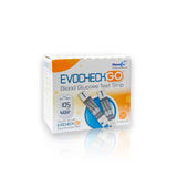 EVOCHECK GO BLOOD GLUCOSE TEST STRIPS