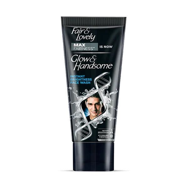 FAir & Lovely mGlow & Handsome Instant Brightness Face Wash, 50g