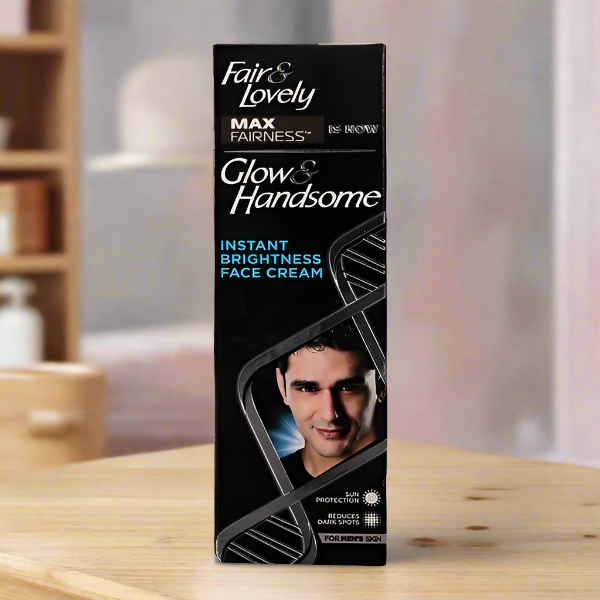 Fair & Lovely Glow & Handsome Instant Brightness Face Cream, 25g