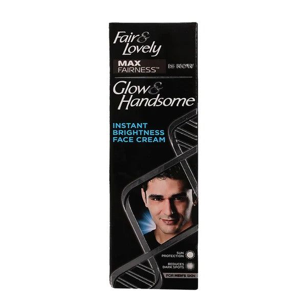 Fair & Lovely Glow & Handsome Instant Brightness Face Cream, 25g