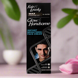 Fair & Lovely Glow & Handsome Instant Brightness Face Cream, 50g