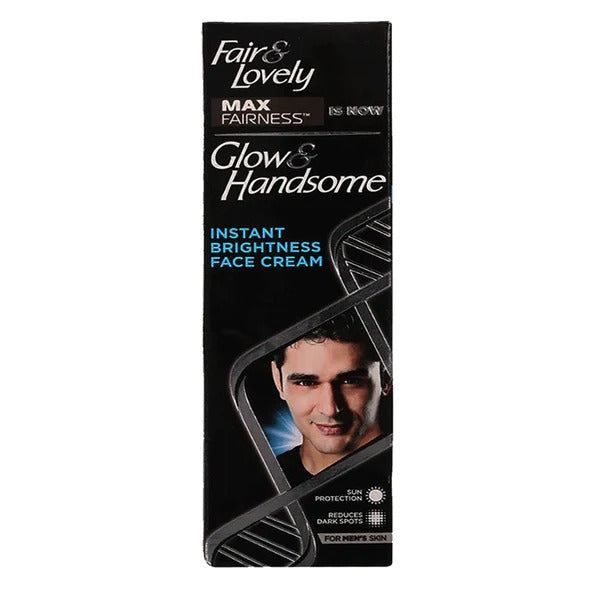 Fair & Lovely Glow & Handsome Instant Brightness Face Cream, 50g