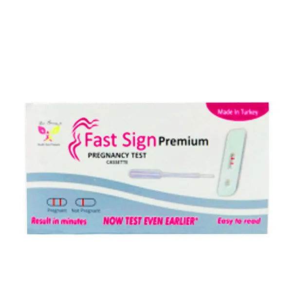 Fast Sign Premium Pregnancy Test Cassette, 1 Ct