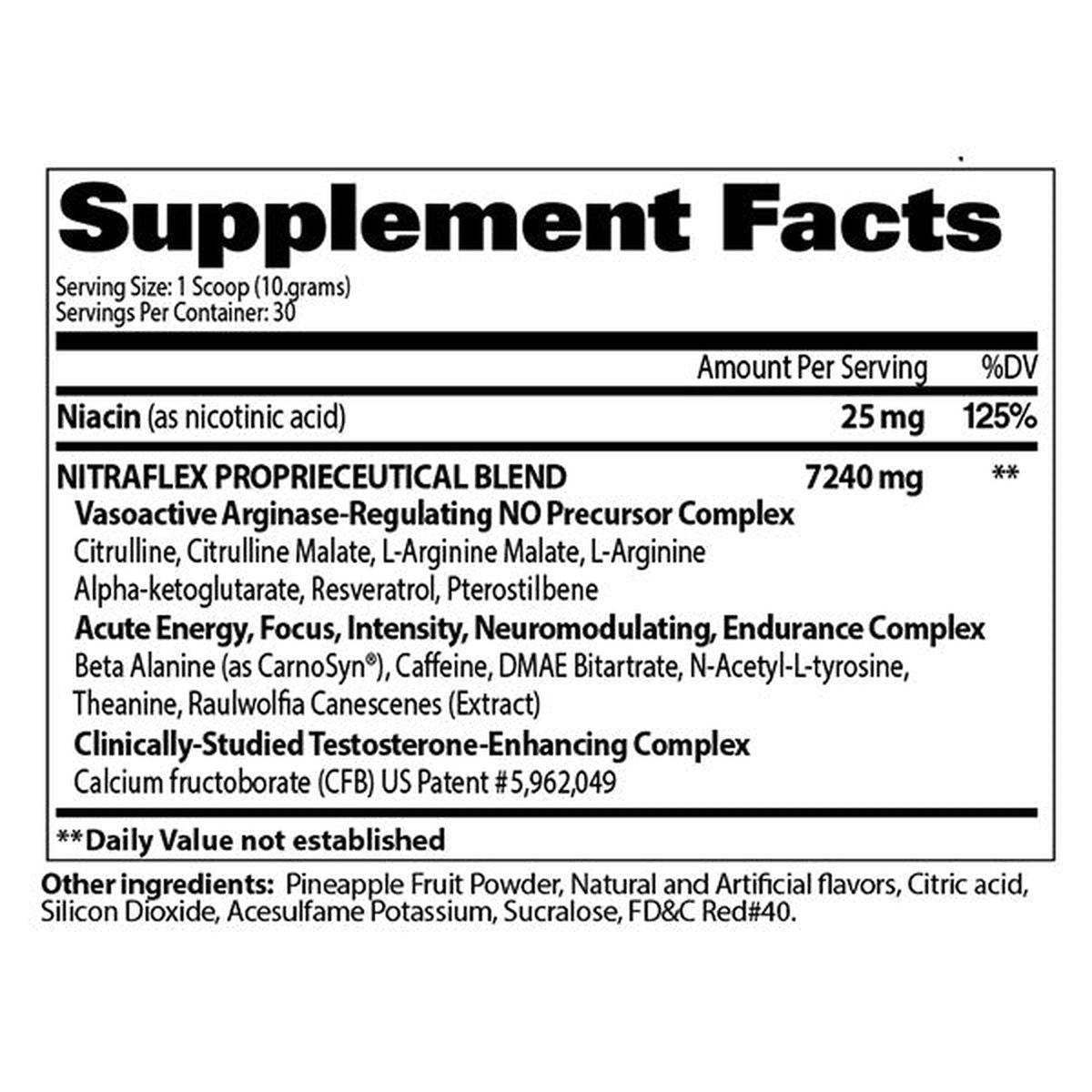 Gat Sport Nitraflex - 30 Servings