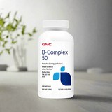 GNC B-Complex 50mg, 100 Capsules