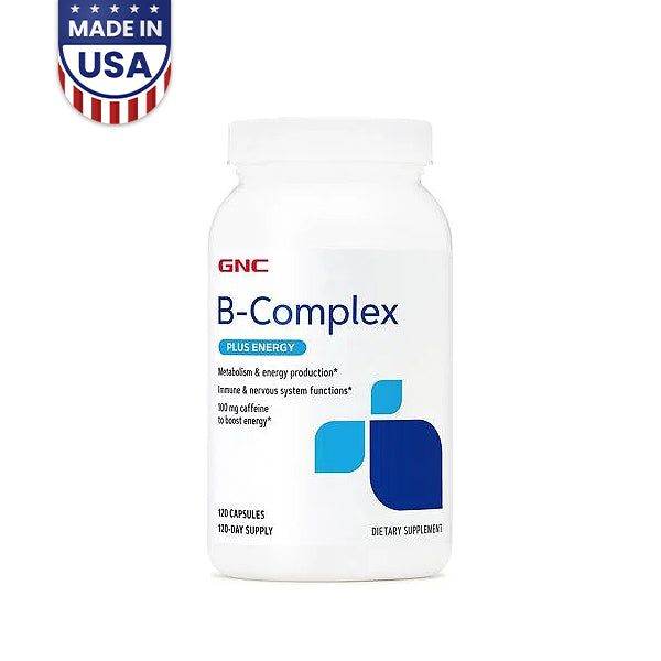 GNC B-Complex Plus Energy 120 Capsules