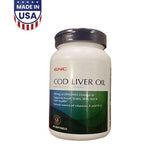 GNC Cod Liver Oil 90ct (Omega-3 Supplement)