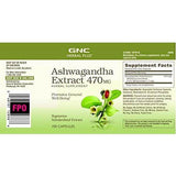 GNC Herbal Plus Ashwagandha Extract 470 MG