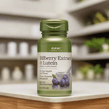 GNC Herbal Plus Bilberry Extract & Lutein 60 Capsules