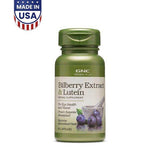 GNC Herbal Plus Bilberry Extract & Lutein 60 Capsules