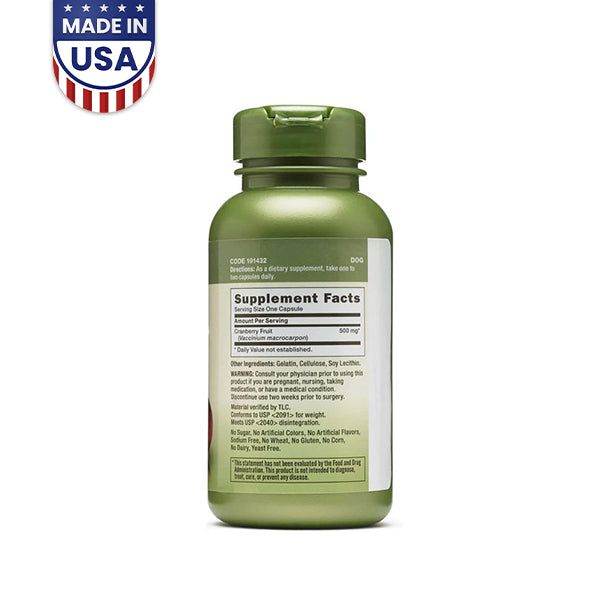 GNC Herbal Plus Cranberry 500mg 90caps