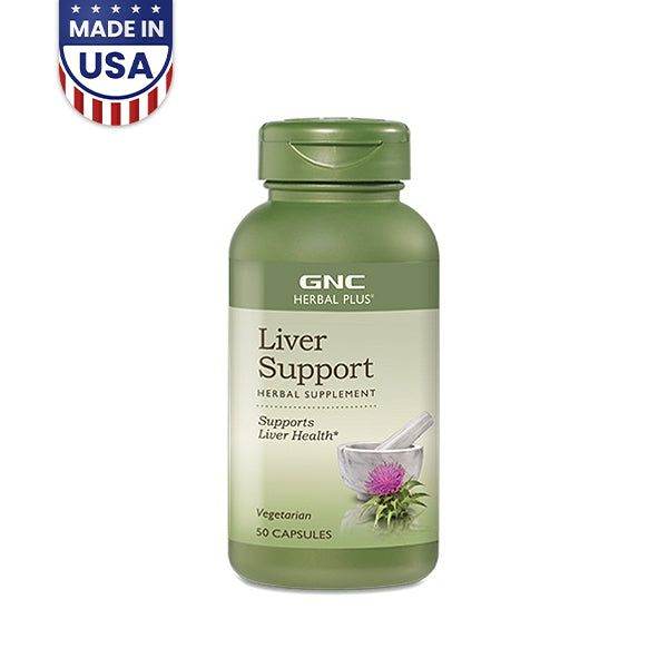 GNC Herbal Plus Liver Support | 50 Capsules