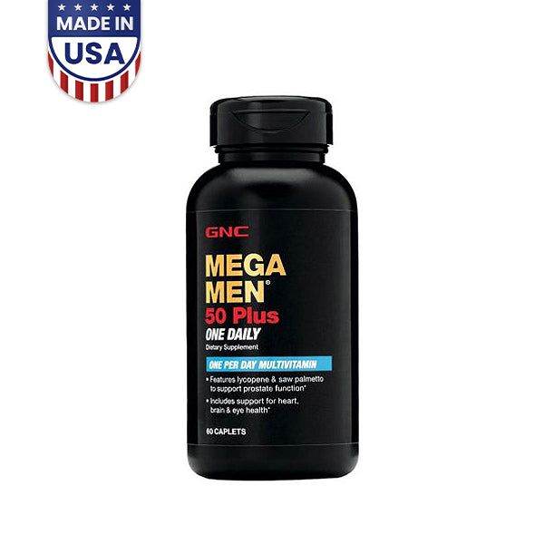 GNC MEGA MEN 50 Plus One Daily 60 Caplets