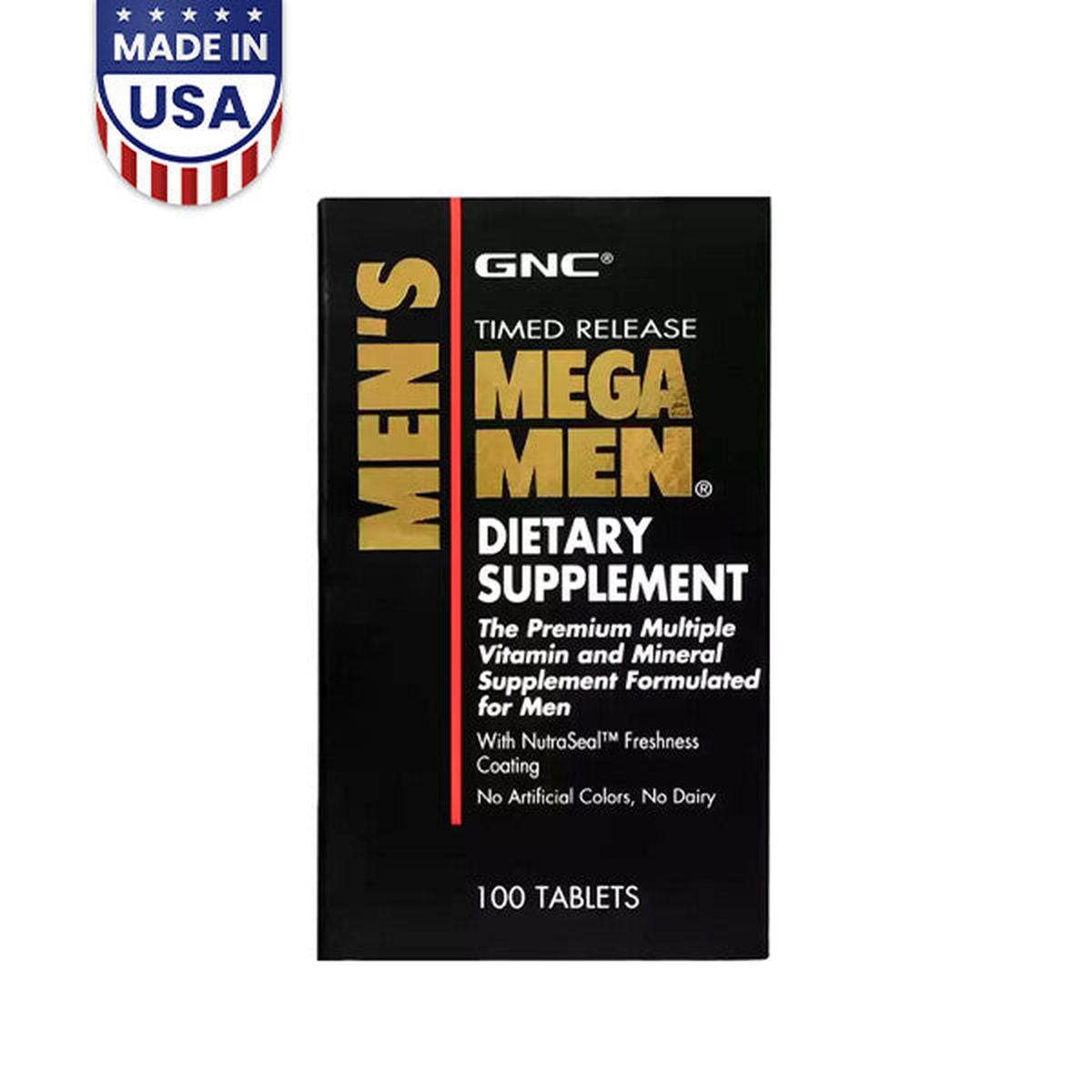 GNC Mega Men Time Release 100CT