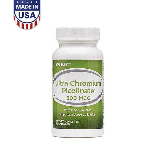 GNC Ultra Chromium Picolinate 800mcg 60 Capsules
