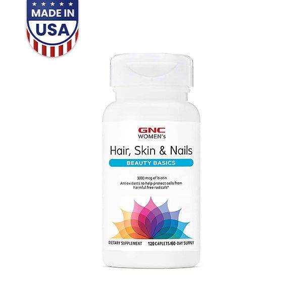 GNC Women’s Hair, Skin & Nails Beauty Basics 120CT