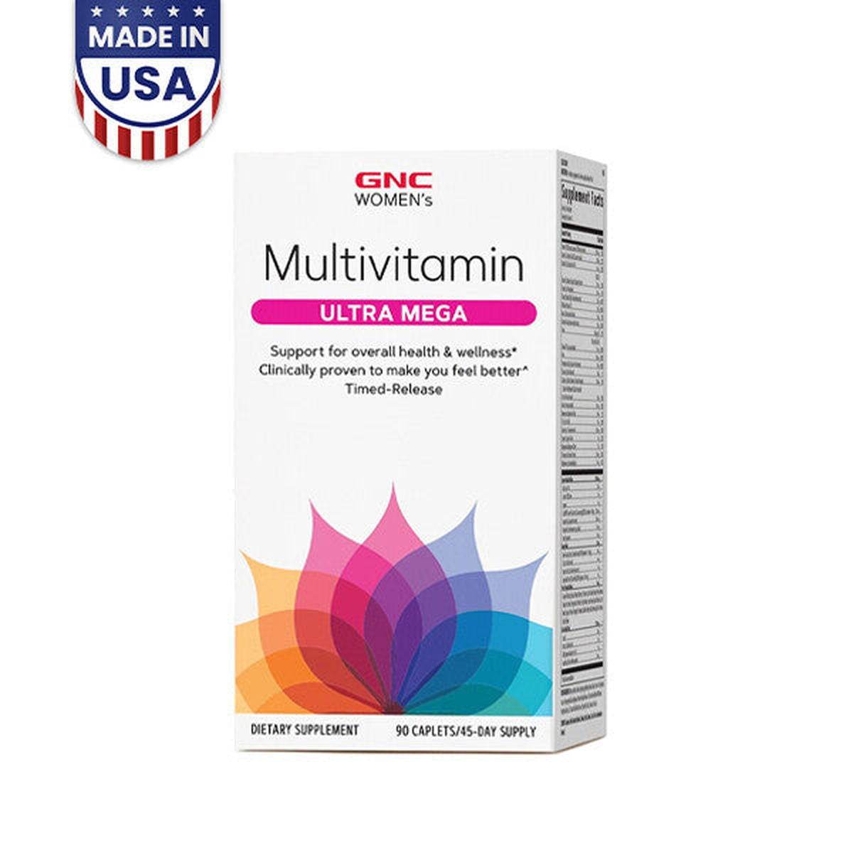 GNC Womens Ultra Mega 90 Caplets
