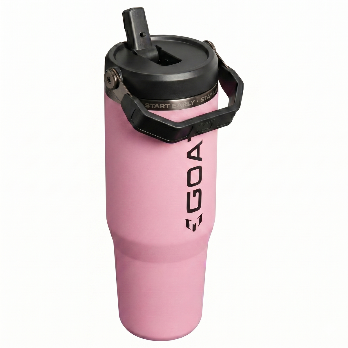 The Messi x Stanley IceFlow™ Flip Straw Tumbler | 30 OZ – GOAT Pink