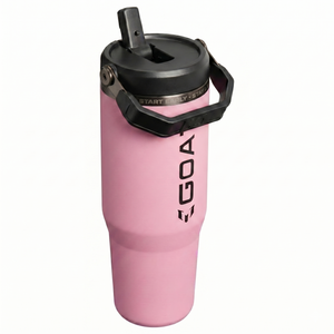 The Messi x Stanley IceFlow™ Flip Straw Tumbler | 30 OZ – GOAT Pink