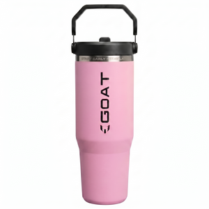 The Messi x Stanley IceFlow™ Flip Straw Tumbler | 30 OZ – GOAT Pink