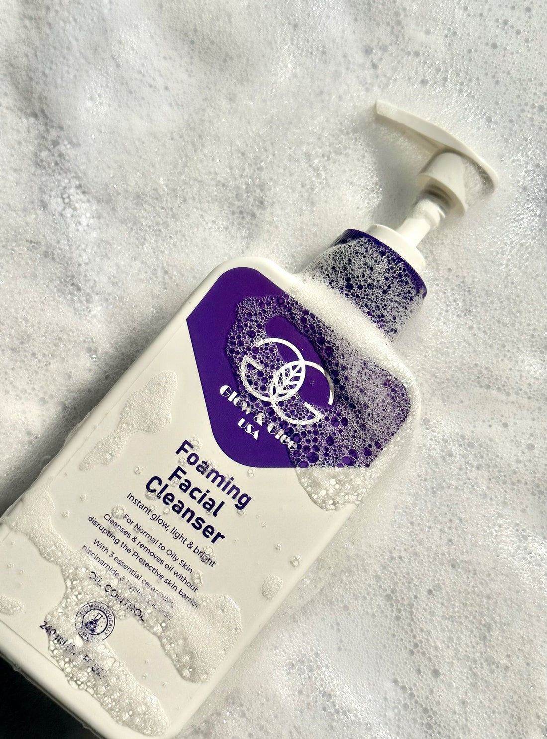 Glow & Glee Foaming Facial Cleanser For Normal To Oily Skin 240Ml
