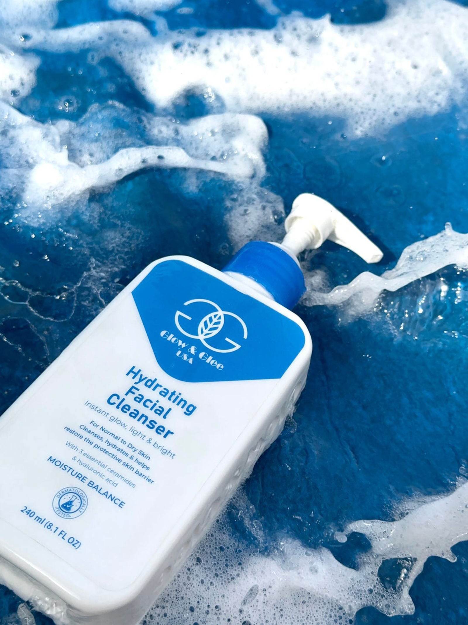 Glow & Glee Hydrating Facial Cleanser For Normal To Dry Skin 240Ml