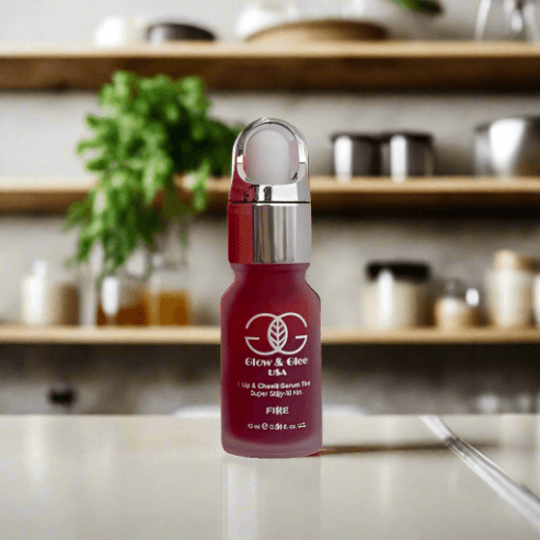 Glow & Glee Lip & Cheek Serum Tint Fire 10Ml