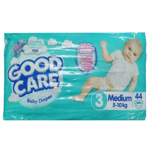 Good Care Baby Diaper Size 3 (Medium), 44 Ct