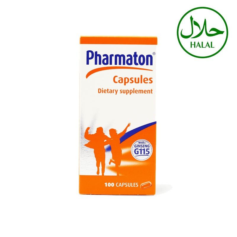 Halal Pharmaton Ginseng G115 100ct - UK Imported
