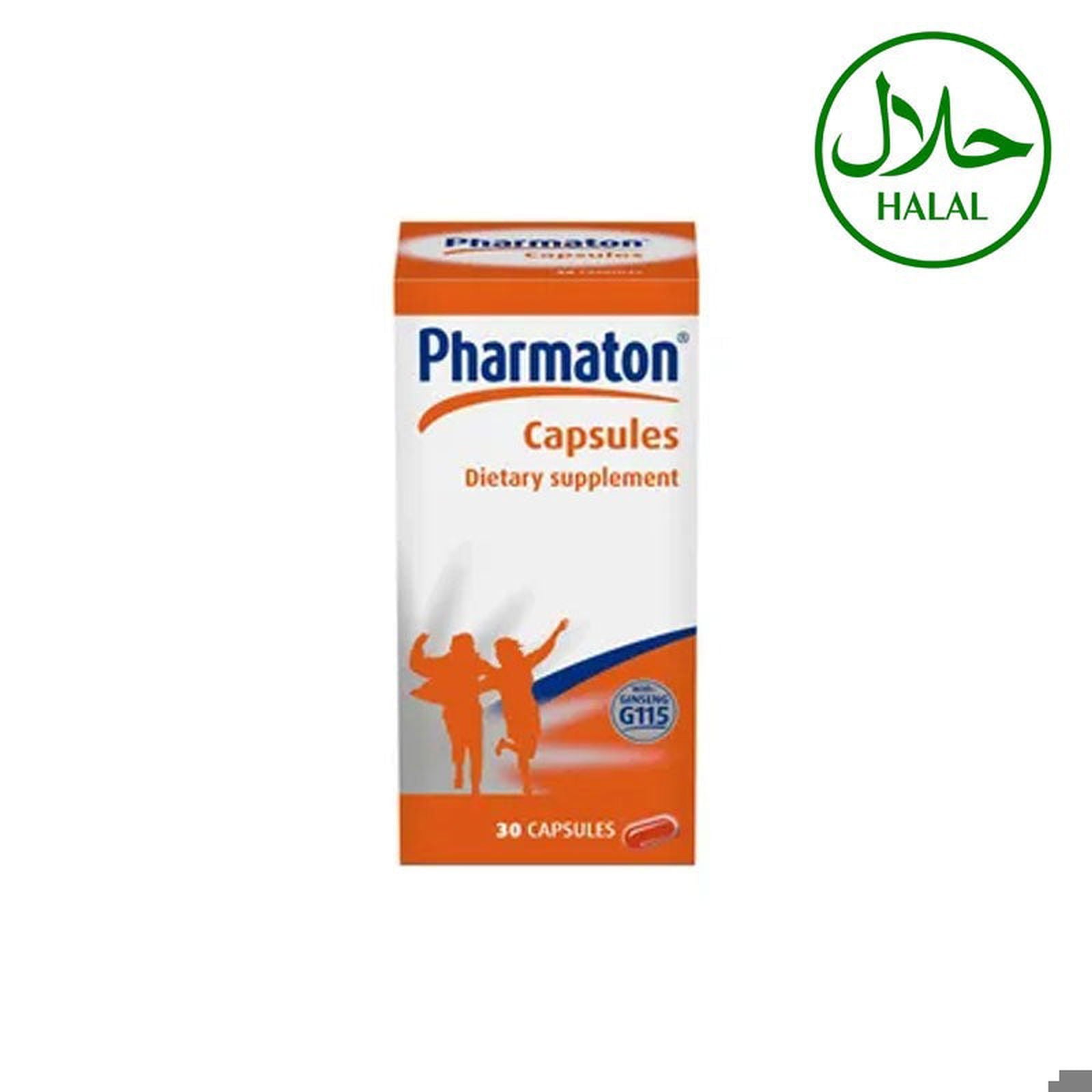 Halal Pharmaton Ginseng G115 30ct - UK Imported