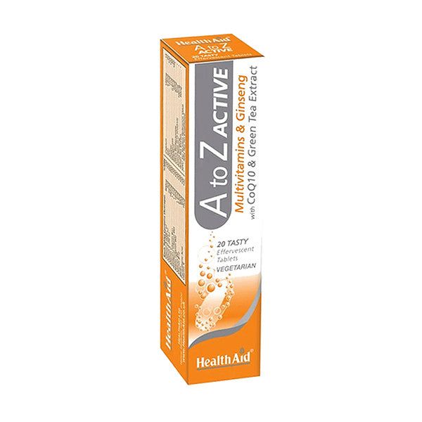 HealthAid A to Z Active Effervescent Tablets