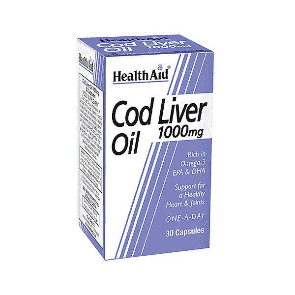 HealthAid Cod Liver Oil 1000 mg
