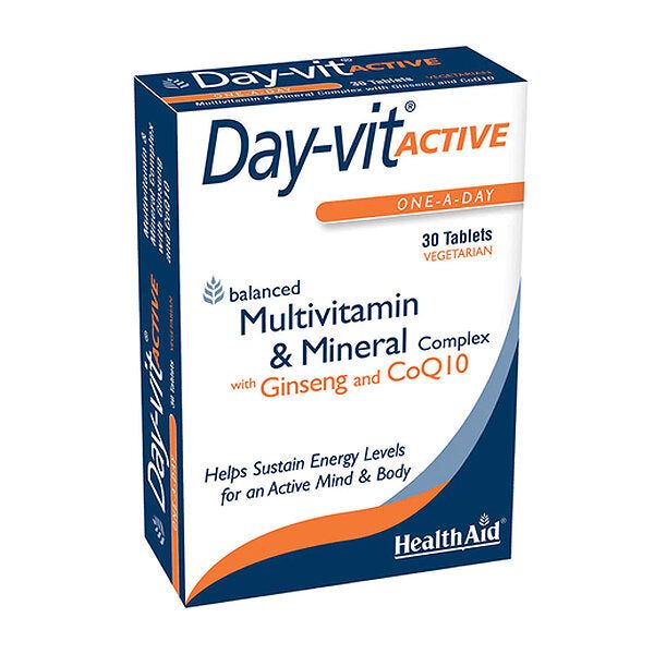 HealthAid Day-vit Active, 30 Ct